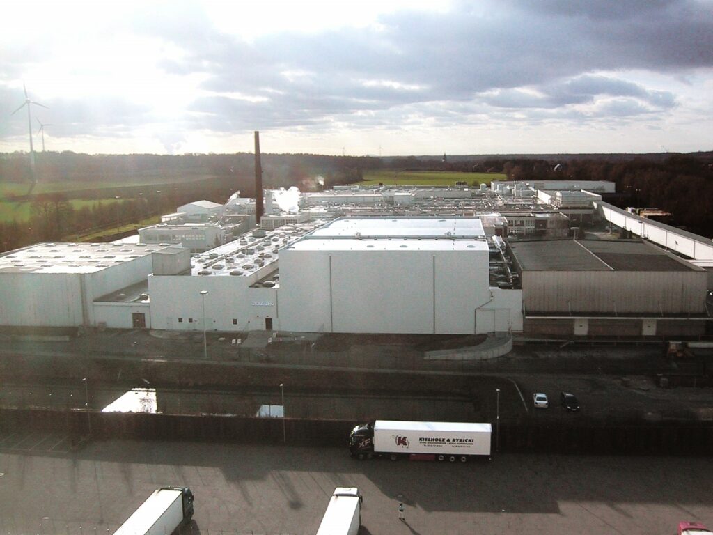 Iglo Umbau Eiscrmeproduktion zum TK-Hochregallager