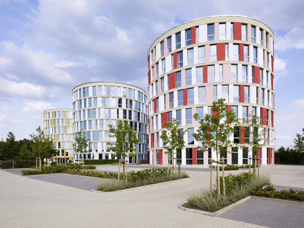 Nordport Towers 3 Bauabschnitte